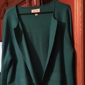 Elle size 18 women’s teal dress coat